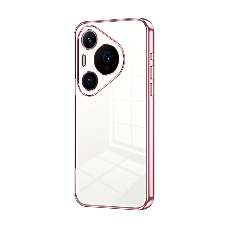 Huawei Pura 70 Pro Case - Transparent Plating & Precision Hole Design for Luxury and Protection-buycases.co.uk