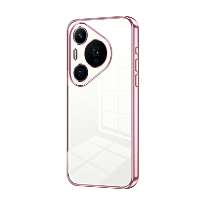 Huawei Pura 70 Pro Case - Transparent Plating & Precision Hole Design for Luxury and Protection-buycases.co.uk