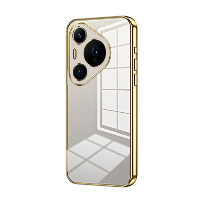 Huawei Pura 70 Pro Case - Transparent Plating & Precision Hole Design for Luxury and Protection-buycases.co.uk