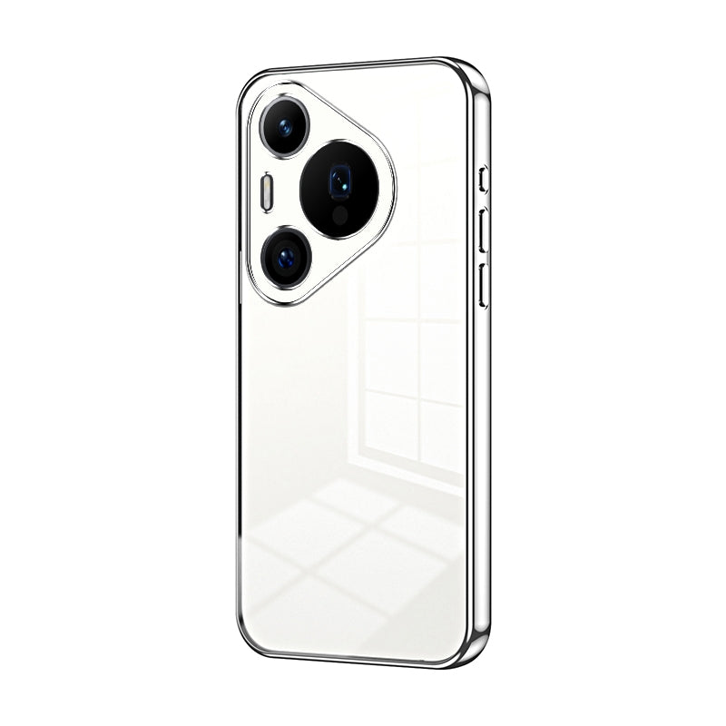 Huawei Pura 70 Pro Case - Transparent Plating & Precision Hole Design for Luxury and Protection-buycases.co.uk