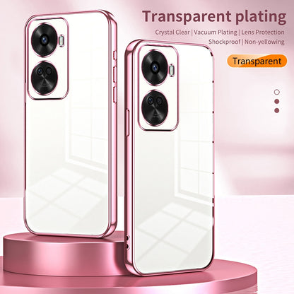 Huawei nova 12 SE Case - Transparent Plating & Precision Hole Design for Luxury and Protection-buycases.co.uk