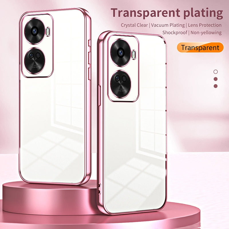 Huawei nova 12 SE Case - Transparent Plating & Precision Hole Design for Luxury and Protection-buycases.co.uk