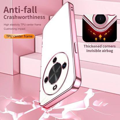 Huawei Maimang 30 Case - Transparent Plating & Precision Hole Design for Luxury and Protection-buycases.co.uk