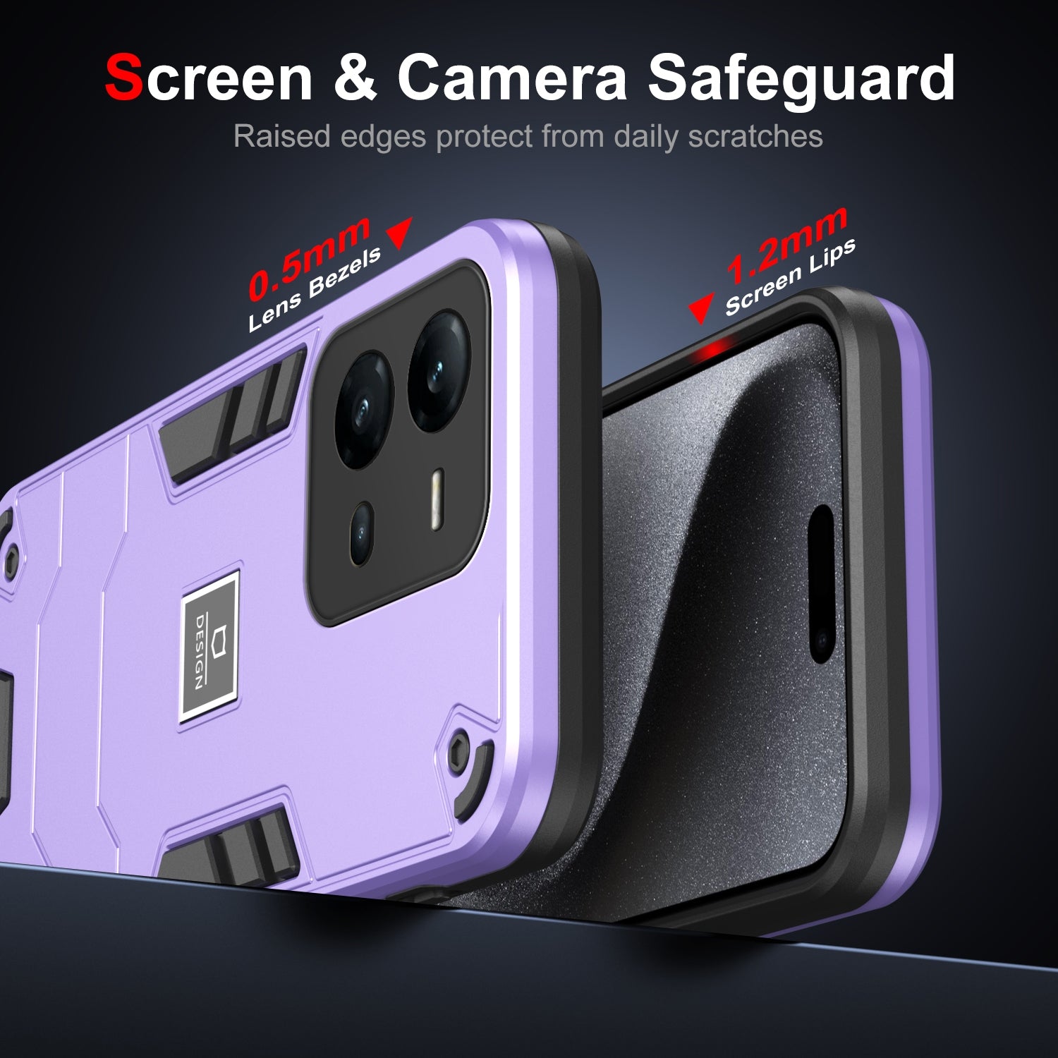 vivo V25e Shockproof Case - Durable TPU+PC Material, Lightweight, Anti-Fall and Anti-Bump Design, Fashionable Phone Protection-buycases.co.uk