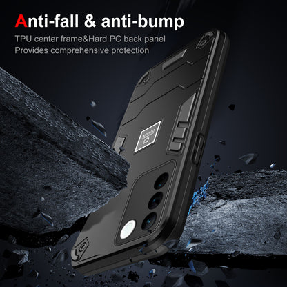 vivo V27 Shockproof Case - Durable TPU+PC Material, Lightweight, Anti-Fall and Anti-Bump Design, Fashionable Phone Protection-buycases.co.uk