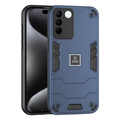 vivo V27 Shockproof Case - Durable TPU+PC Material, Lightweight, Anti-Fall and Anti-Bump Design, Fashionable Phone Protection-buycases.co.uk