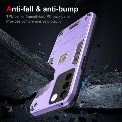 vivo V27 Shockproof Case - Durable TPU+PC Material, Lightweight, Anti-Fall and Anti-Bump Design, Fashionable Phone Protection-buycases.co.uk