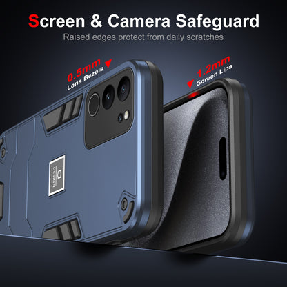 vivo V29 5G Shockproof Case - Durable TPU+PC Material, Lightweight, Anti-Fall and Anti-Bump Design, Fashionable Phone Protection-buycases.co.uk