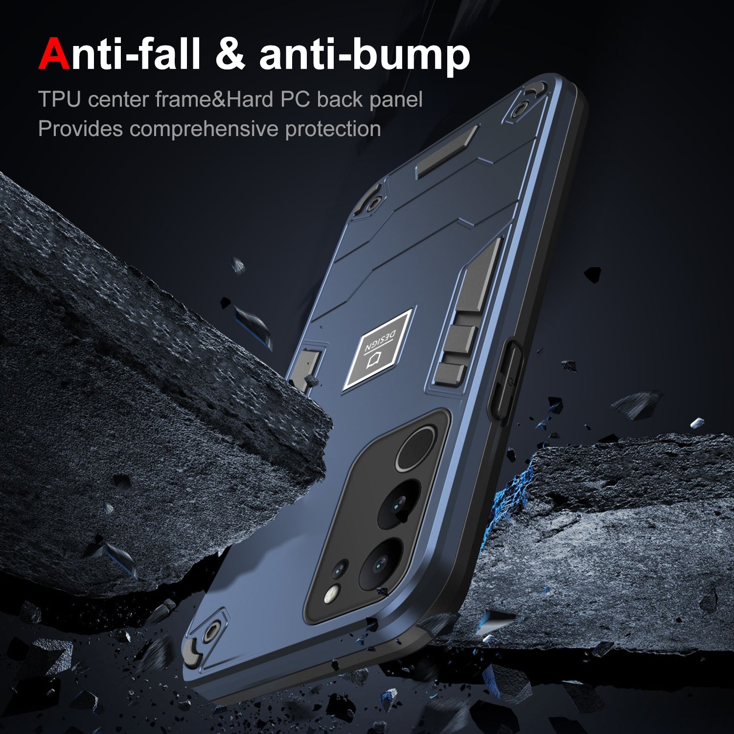 vivo V29 5G Shockproof Case - Durable TPU+PC Material, Lightweight, Anti-Fall and Anti-Bump Design, Fashionable Phone Protection-buycases.co.uk