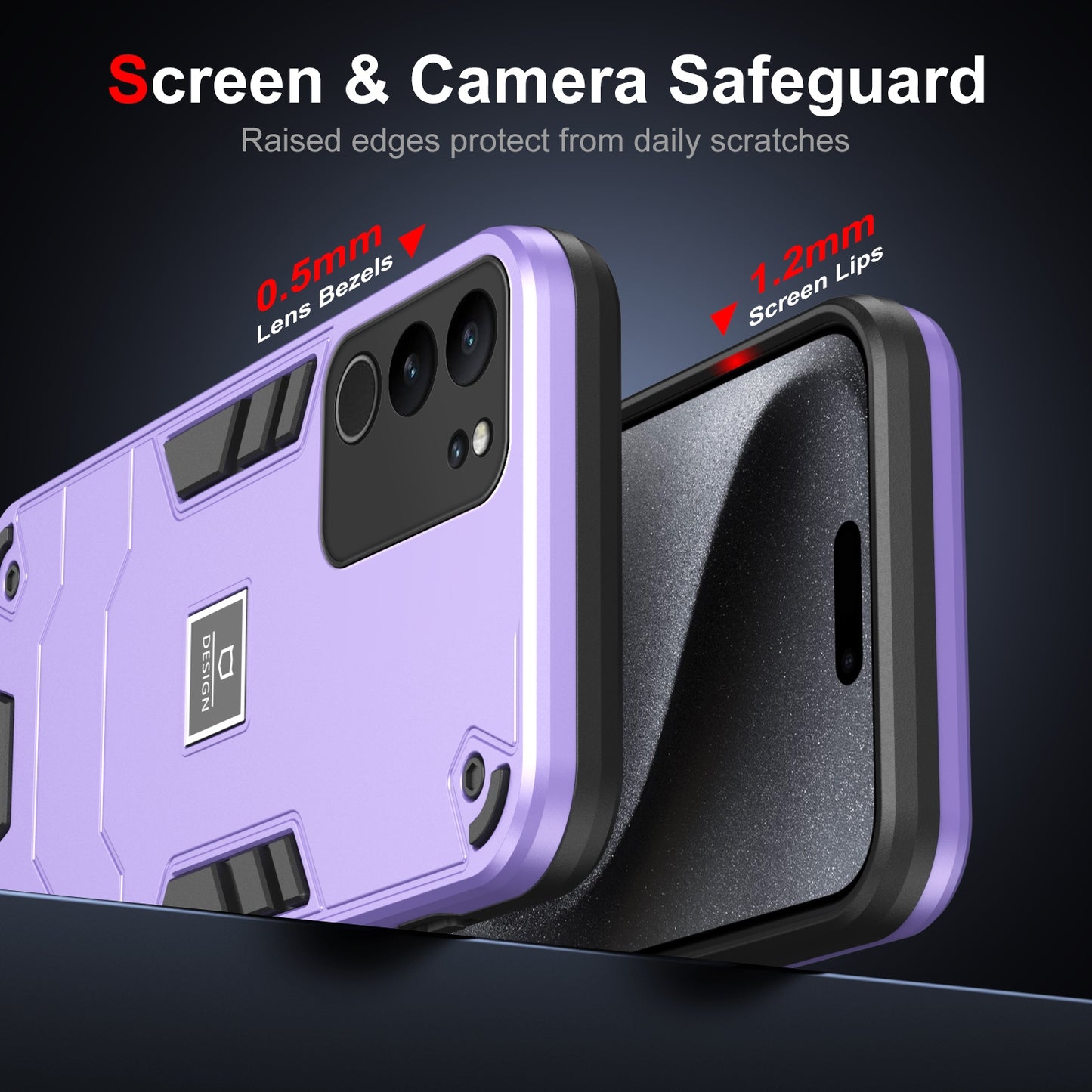 vivo V29 5G Shockproof Case - Durable TPU+PC Material, Lightweight, Anti-Fall and Anti-Bump Design, Fashionable Phone Protection-buycases.co.uk