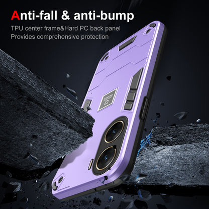vivo V29e Shockproof Case - Durable TPU+PC Material, Lightweight, Anti-Fall and Anti-Bump Design, Fashionable Phone Protection-buycases.co.uk