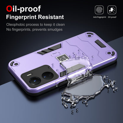 vivo Y16 Shockproof Case - Durable TPU+PC Material, Lightweight, Anti-Fall and Anti-Bump Design, Fashionable Phone Protection-buycases.co.uk