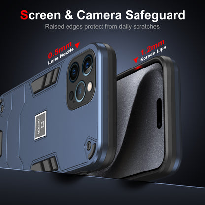 iPhone 12 Pro Max Shockproof Case - Durable TPU+PC Material, Lightweight, Anti-Fall and Anti-Bump Design, Fashionable Phone Protection-buycases.co.uk