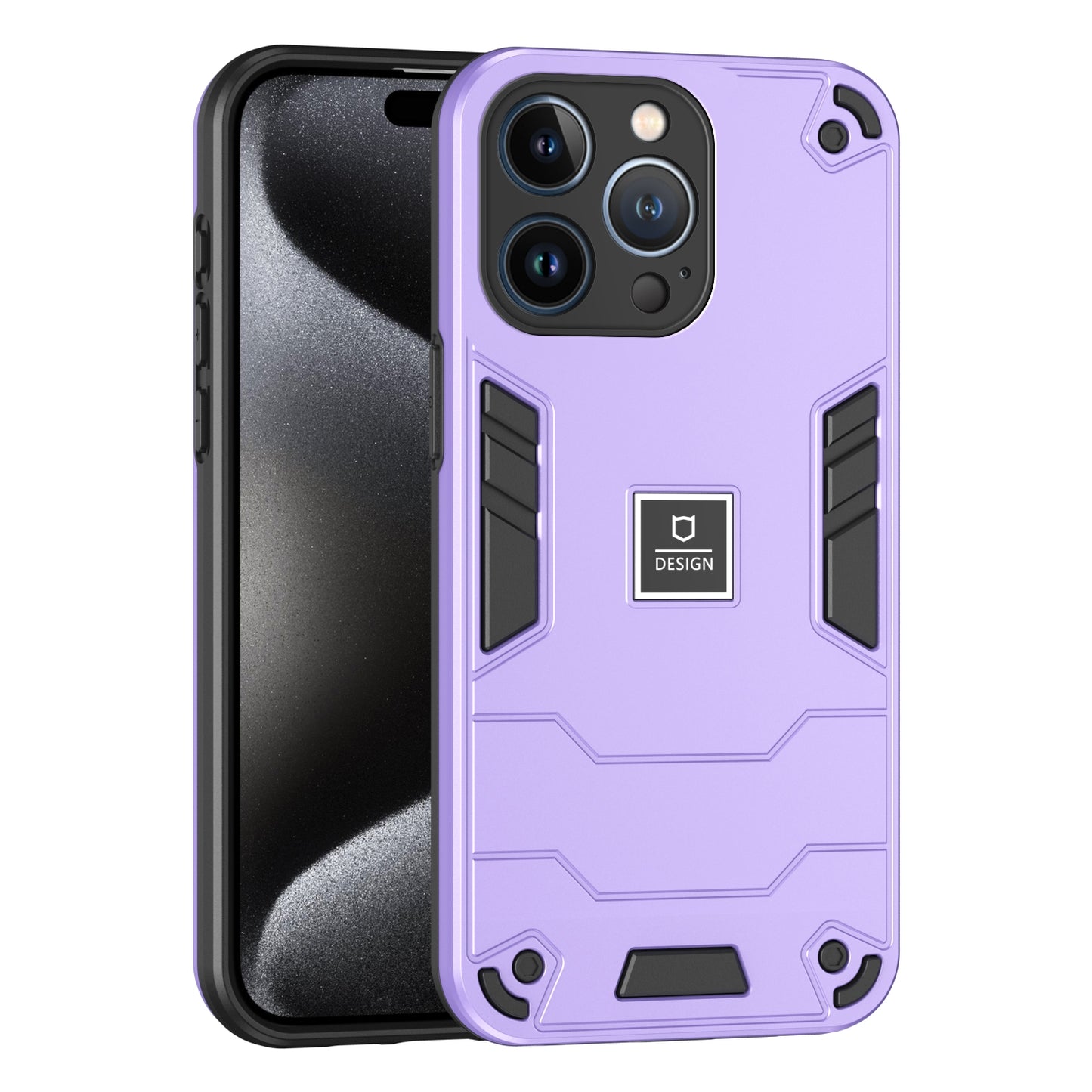 iPhone 13 Pro Max Shockproof Case - Durable TPU+PC Material, Lightweight, Anti-Fall and Anti-Bump Design, Fashionable Phone Protection-buycases.co.uk