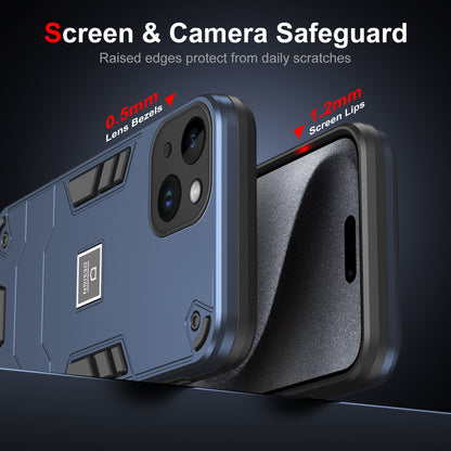 iPhone 14 Shockproof Case - Durable TPU+PC Material, Lightweight, Anti-Fall and Anti-Bump Design, Fashionable Phone Protection-buycases.co.uk