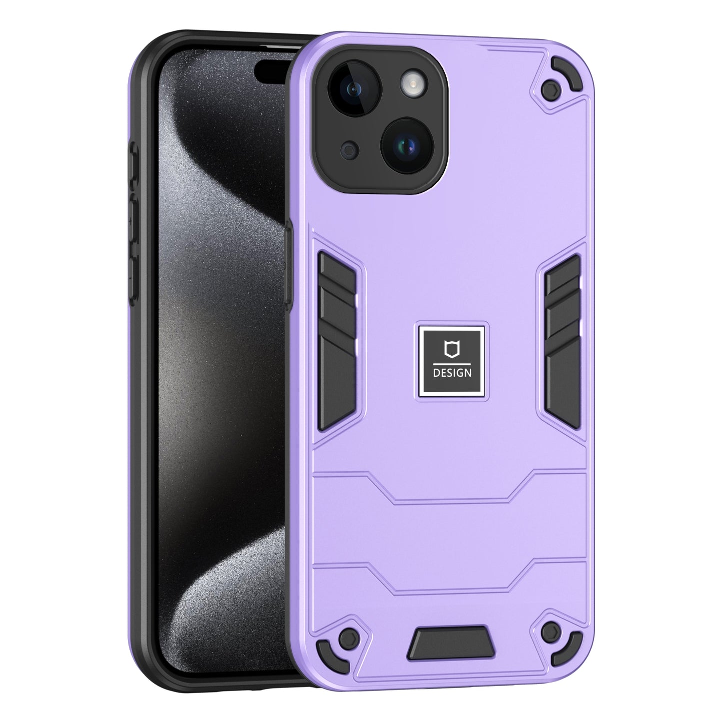 iPhone 14 Shockproof Case - Durable TPU+PC Material, Lightweight, Anti-Fall and Anti-Bump Design, Fashionable Phone Protection-buycases.co.uk