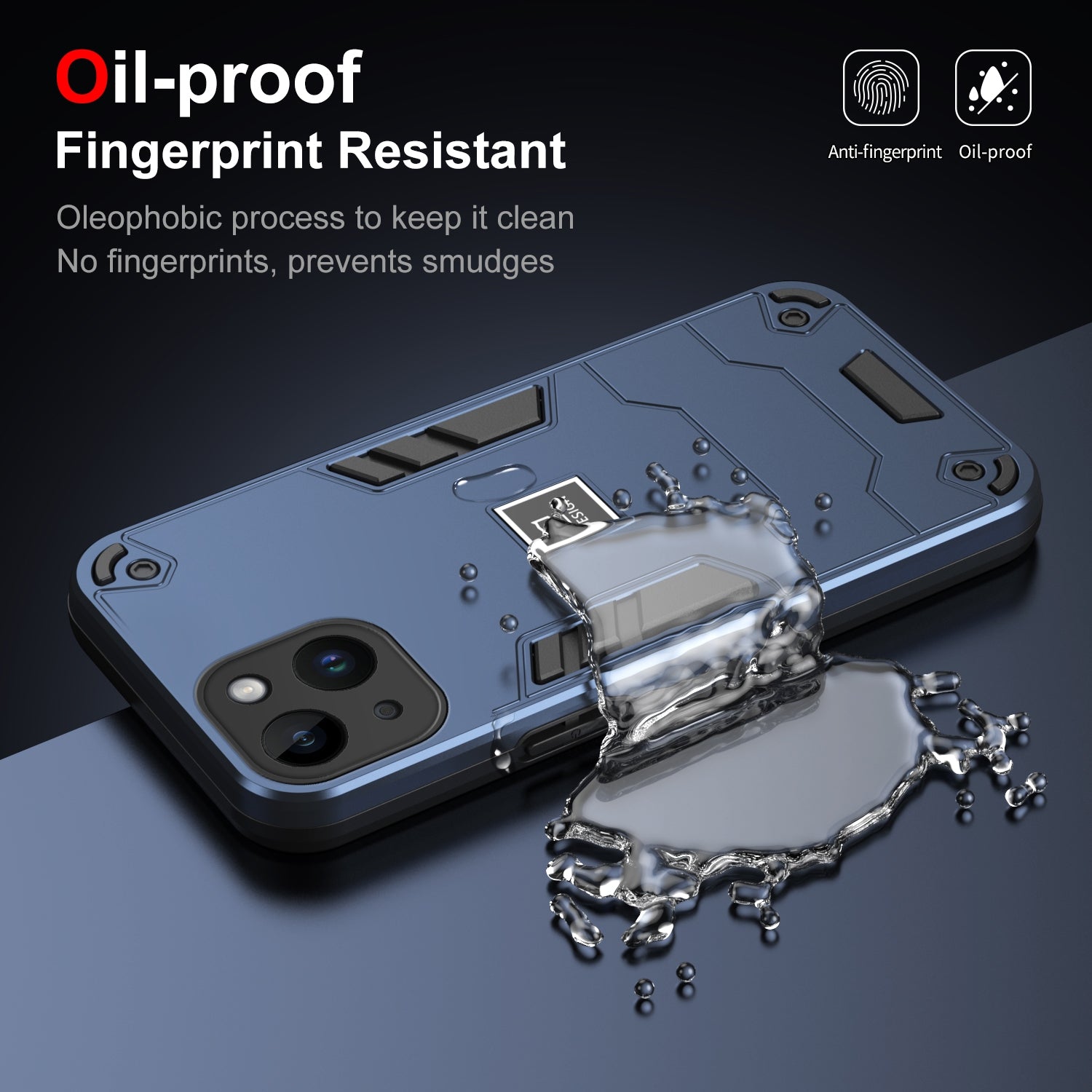 iPhone 14 Plus Shockproof Case - Durable TPU+PC Material, Lightweight, Anti-Fall and Anti-Bump Design, Fashionable Phone Protection-buycases.co.uk