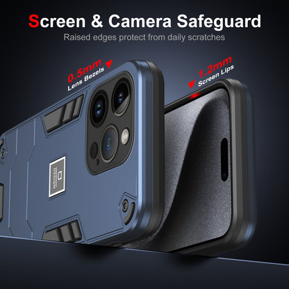 iPhone 14 Pro Shockproof Case - Durable TPU+PC Material, Lightweight, Anti-Fall and Anti-Bump Design, Fashionable Phone Protection-buycases.co.uk