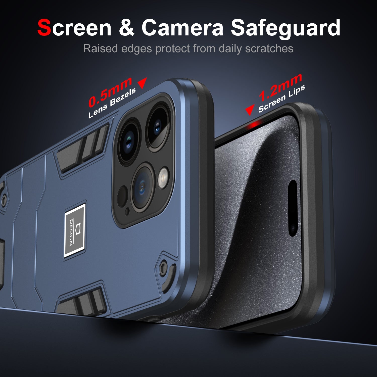 iPhone 14 Pro Max Shockproof Case - Durable TPU+PC Material, Lightweight, Anti-Fall and Anti-Bump Design, Fashionable Phone Protection-buycases.co.uk