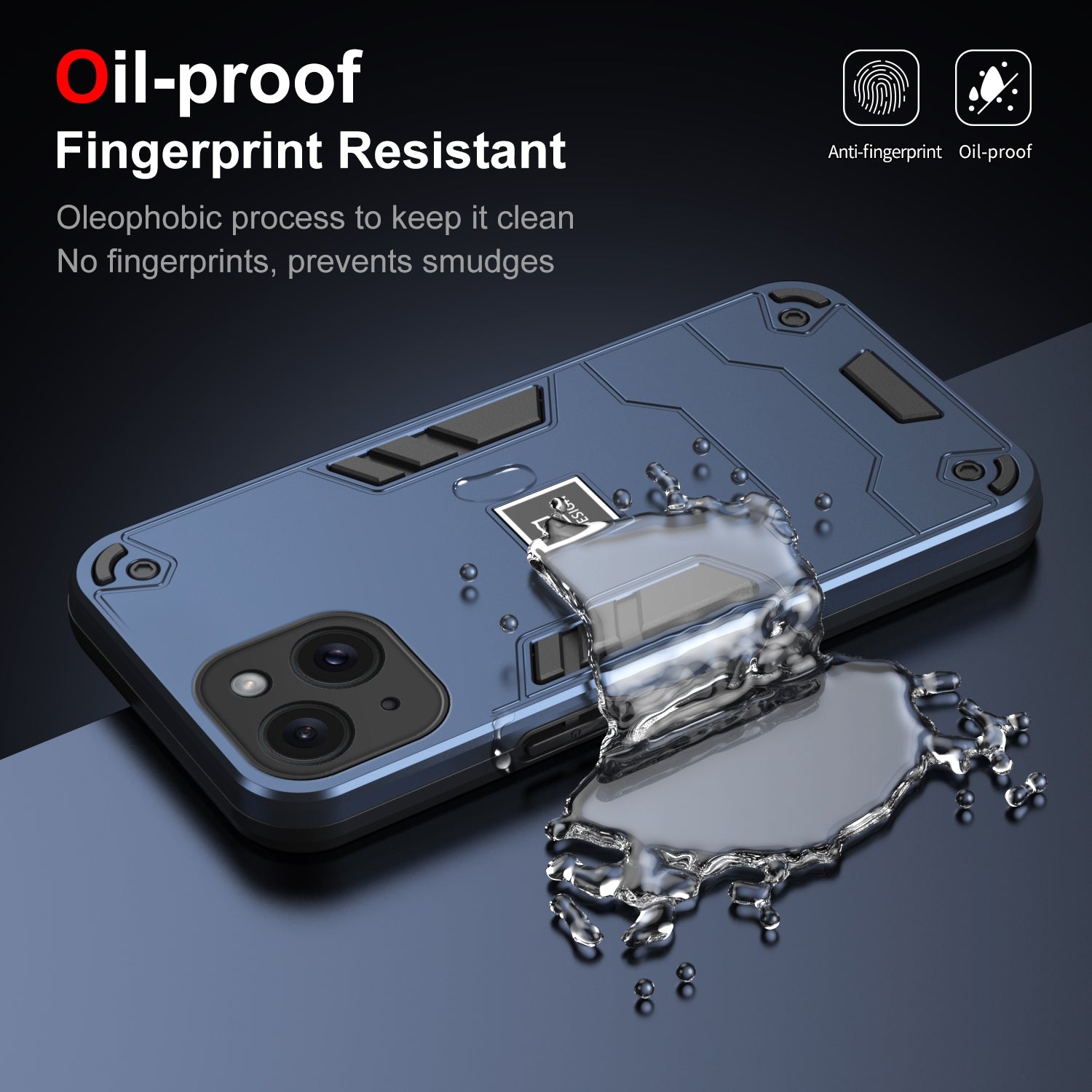 iPhone 15 Plus Shockproof Case - Durable TPU+PC Material, Lightweight, Anti-Fall and Anti-Bump Design, Fashionable Phone Protection-buycases.co.uk