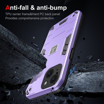 iPhone 15 Plus Shockproof Case - Durable TPU+PC Material, Lightweight, Anti-Fall and Anti-Bump Design, Fashionable Phone Protection-buycases.co.uk