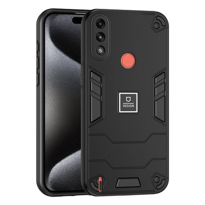 Motorola Moto E7 Power Shockproof Case - Durable TPU+PC Material, Lightweight, Anti-Fall and Anti-Bump Design, Fashionable Phone Protection-buycases.co.uk