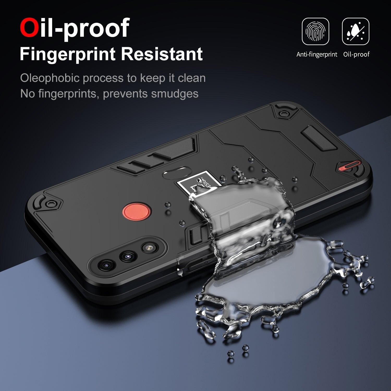 Motorola Moto E7 Power Shockproof Case - Durable TPU+PC Material, Lightweight, Anti-Fall and Anti-Bump Design, Fashionable Phone Protection-buycases.co.uk