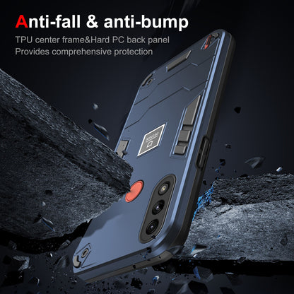 Motorola Moto E7 Power Shockproof Case - Durable TPU+PC Material, Lightweight, Anti-Fall and Anti-Bump Design, Fashionable Phone Protection-buycases.co.uk