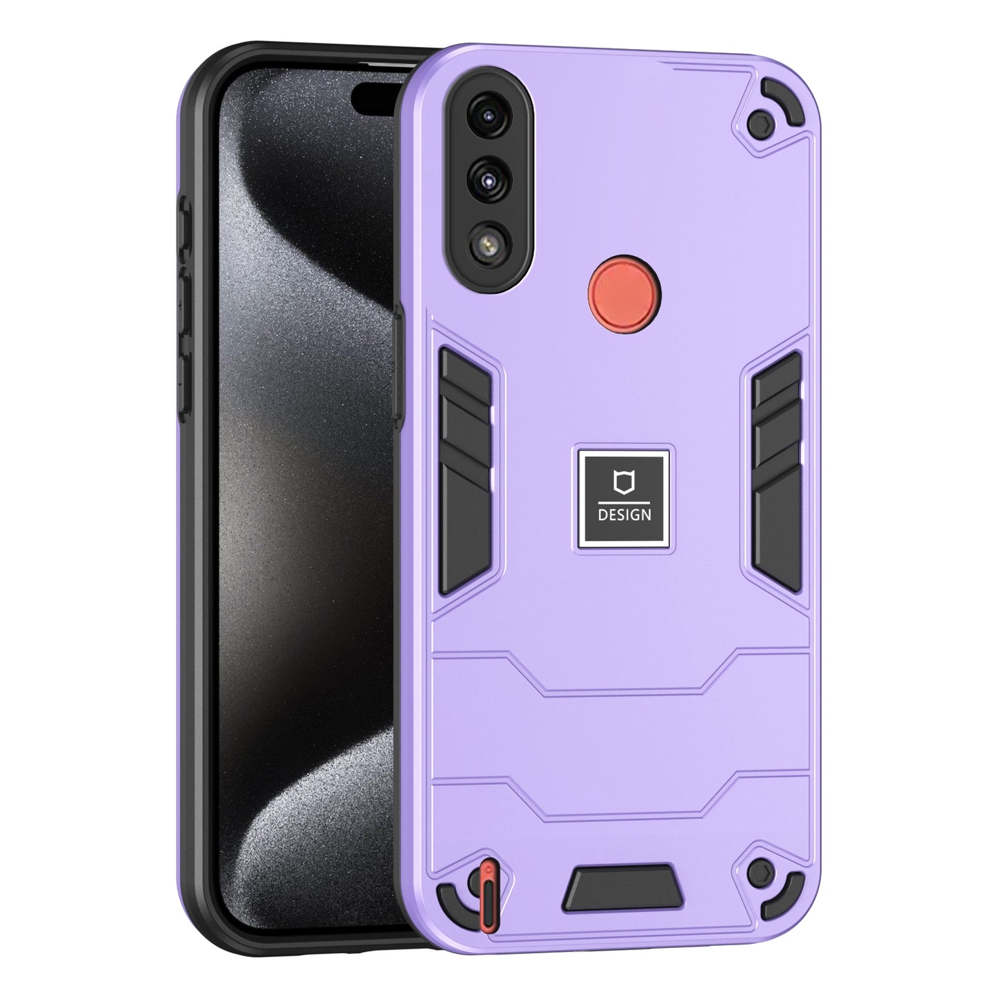 Motorola Moto E7 Power Shockproof Case - Durable TPU+PC Material, Lightweight, Anti-Fall and Anti-Bump Design, Fashionable Phone Protection-buycases.co.uk