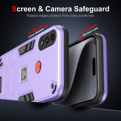 Motorola Moto E7 Power Shockproof Case - Durable TPU+PC Material, Lightweight, Anti-Fall and Anti-Bump Design, Fashionable Phone Protection-buycases.co.uk