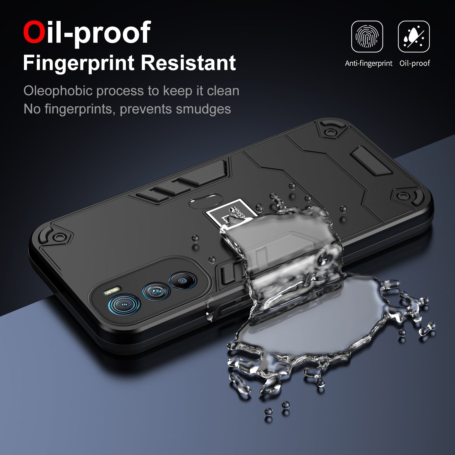 Motorola Edge 30 Shockproof Case - Durable TPU+PC Material, Lightweight, Anti-Fall and Anti-Bump Design, Fashionable Phone Protection-buycases.co.uk