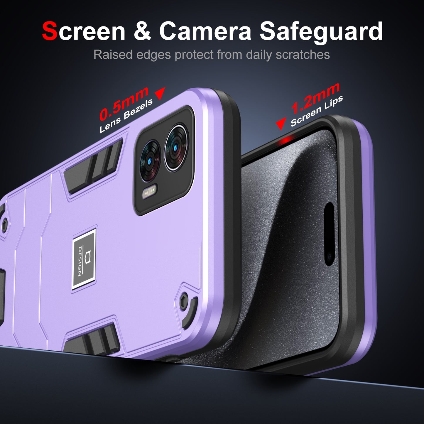 Motorola Edge 30 Neo Shockproof Case - Durable TPU+PC Material, Lightweight, Anti-Fall and Anti-Bump Design, Fashionable Phone Protection-buycases.co.uk