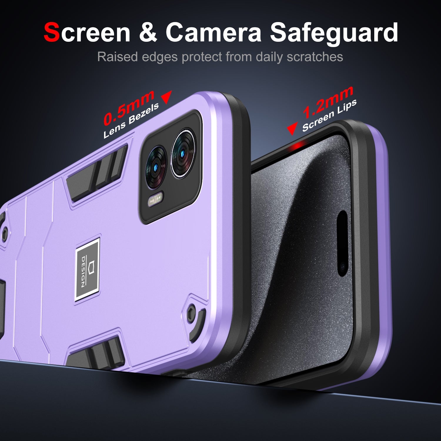 Motorola Edge 30 Neo Shockproof Case - Durable TPU+PC Material, Lightweight, Anti-Fall and Anti-Bump Design, Fashionable Phone Protection-buycases.co.uk