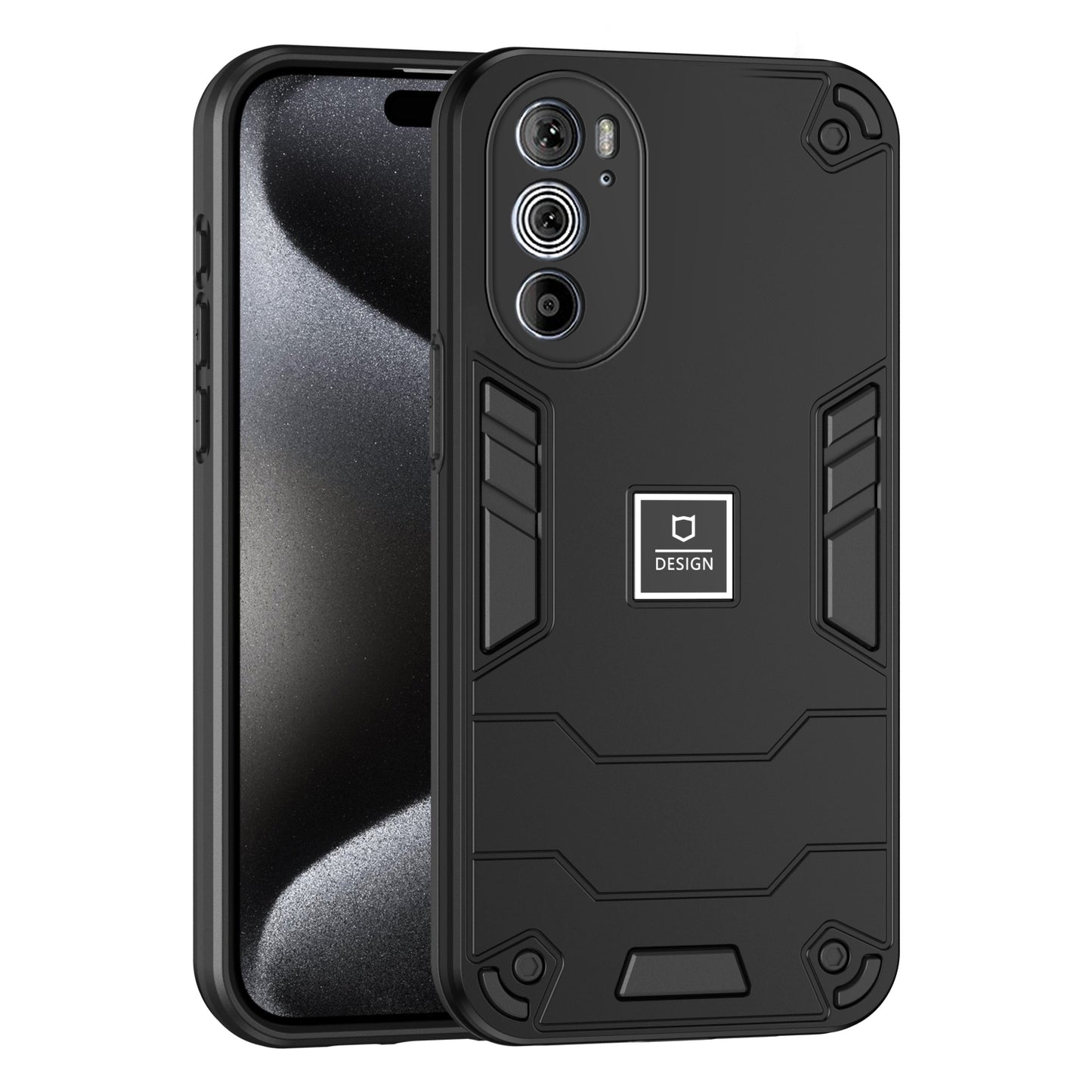 Motorola Edge 30 Pro Shockproof Case - Durable TPU+PC Material, Lightweight, Anti-Fall and Anti-Bump Design, Fashionable Phone Protection-buycases.co.uk
