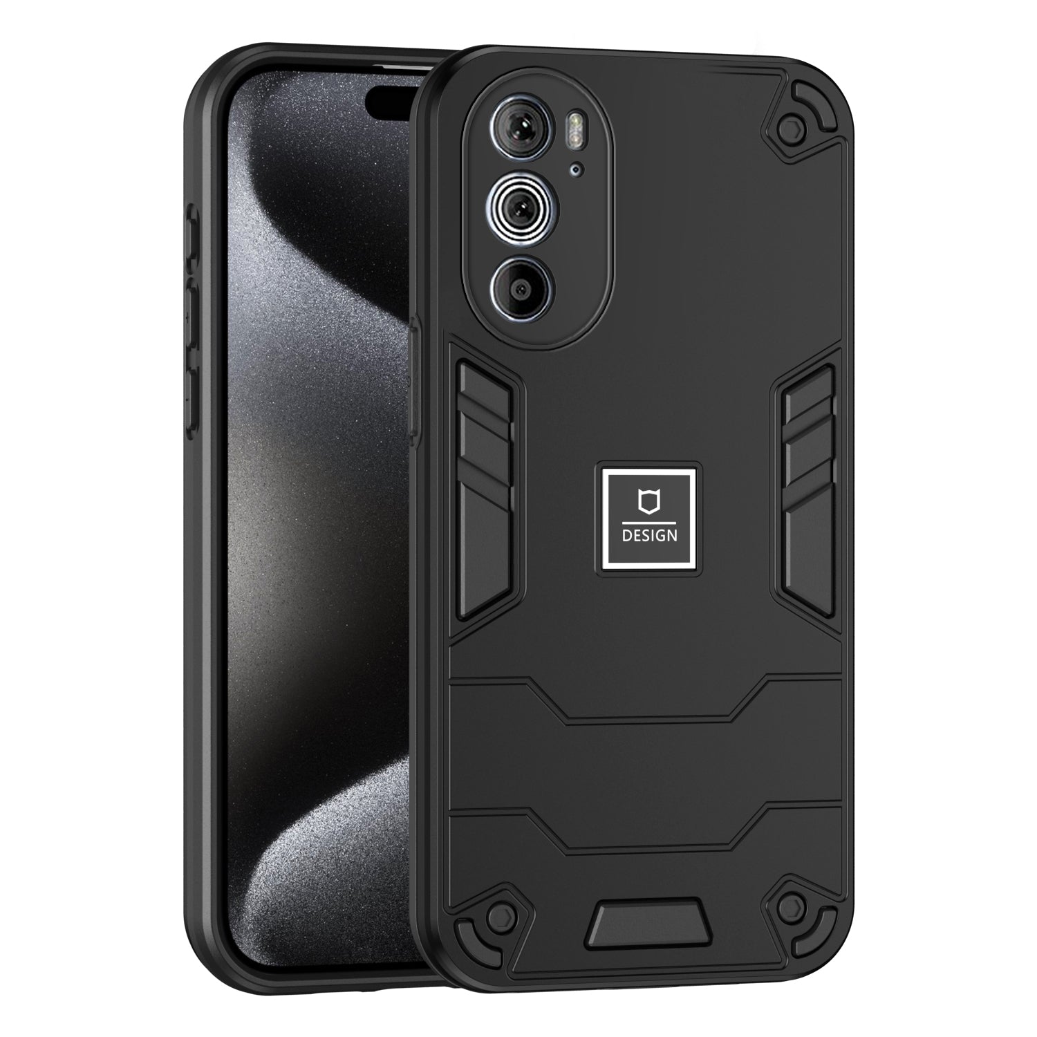 Motorola Edge 30 Pro Shockproof Case - Durable TPU+PC Material, Lightweight, Anti-Fall and Anti-Bump Design, Fashionable Phone Protection-buycases.co.uk