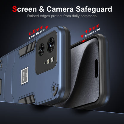 Motorola Edge 40 Shockproof Case - Durable TPU+PC Material, Lightweight, Anti-Fall and Anti-Bump Design, Fashionable Phone Protection-buycases.co.uk