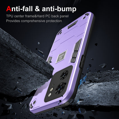 Motorola Edge 40 Shockproof Case - Durable TPU+PC Material, Lightweight, Anti-Fall and Anti-Bump Design, Fashionable Phone Protection-buycases.co.uk