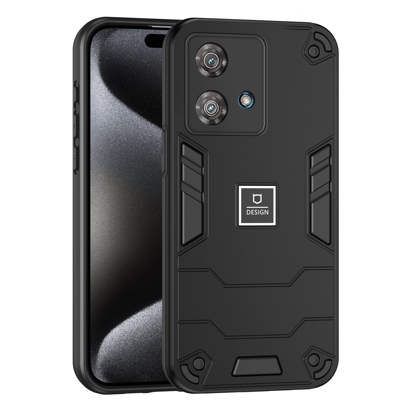 Motorola Edge 40 Neo Shockproof Case - Durable TPU+PC Material, Lightweight, Anti-Fall and Anti-Bump Design, Fashionable Phone Protection-buycases.co.uk