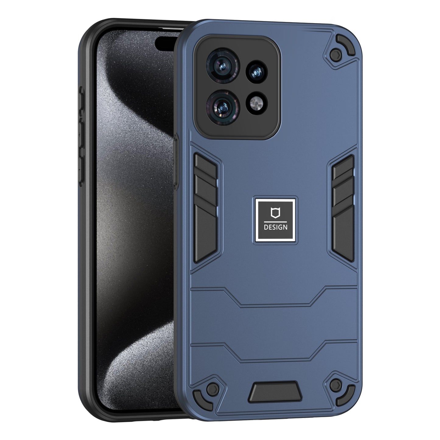 Motorola Edge 40 Pro Shockproof Case - Durable TPU+PC Material, Lightweight, Anti-Fall and Anti-Bump Design, Fashionable Phone Protection-buycases.co.uk