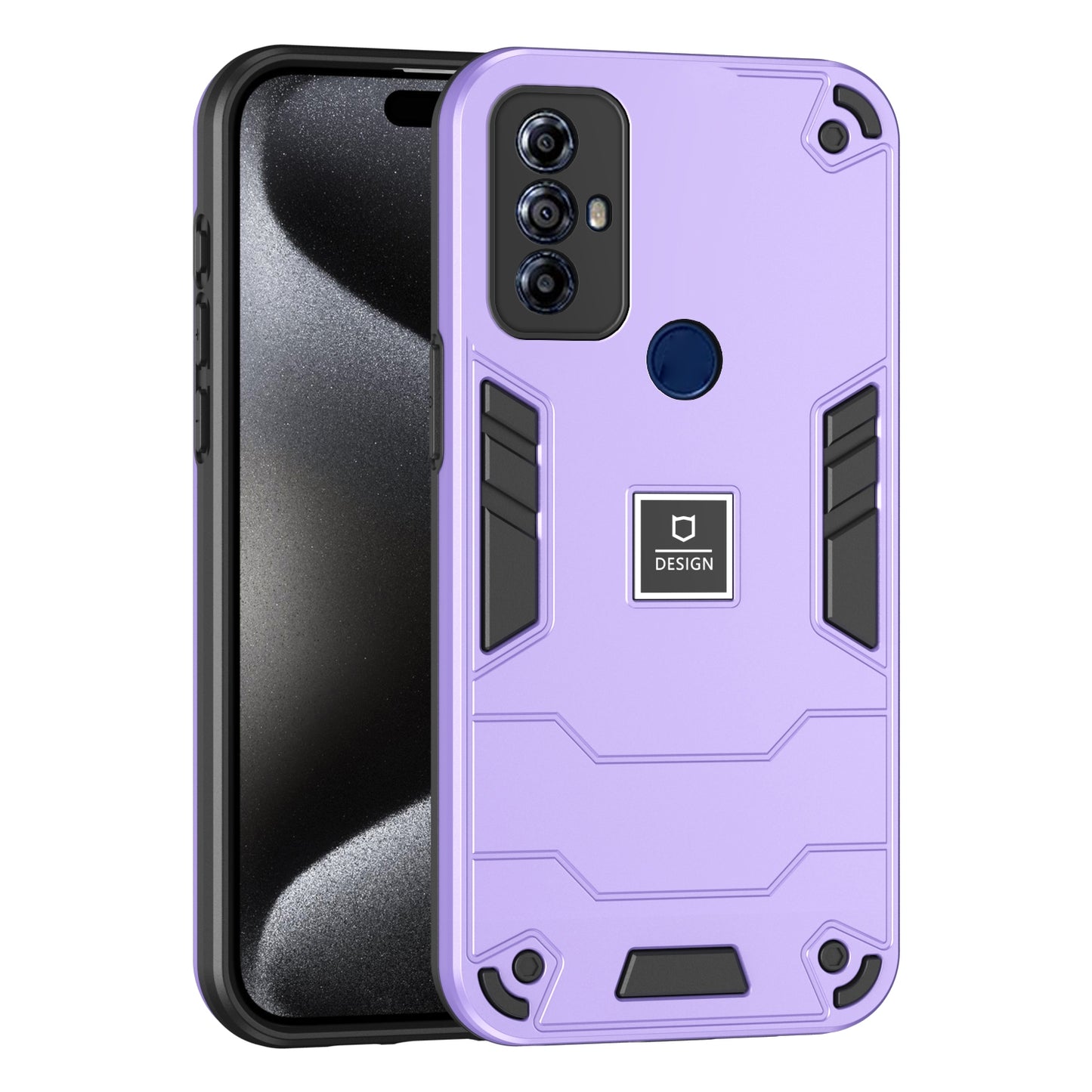 Motorola Moto G Play 2023 Shockproof Case - Durable TPU+PC Material, Lightweight, Anti-Fall and Anti-Bump Design, Fashionable Phone Protection-buycases.co.uk