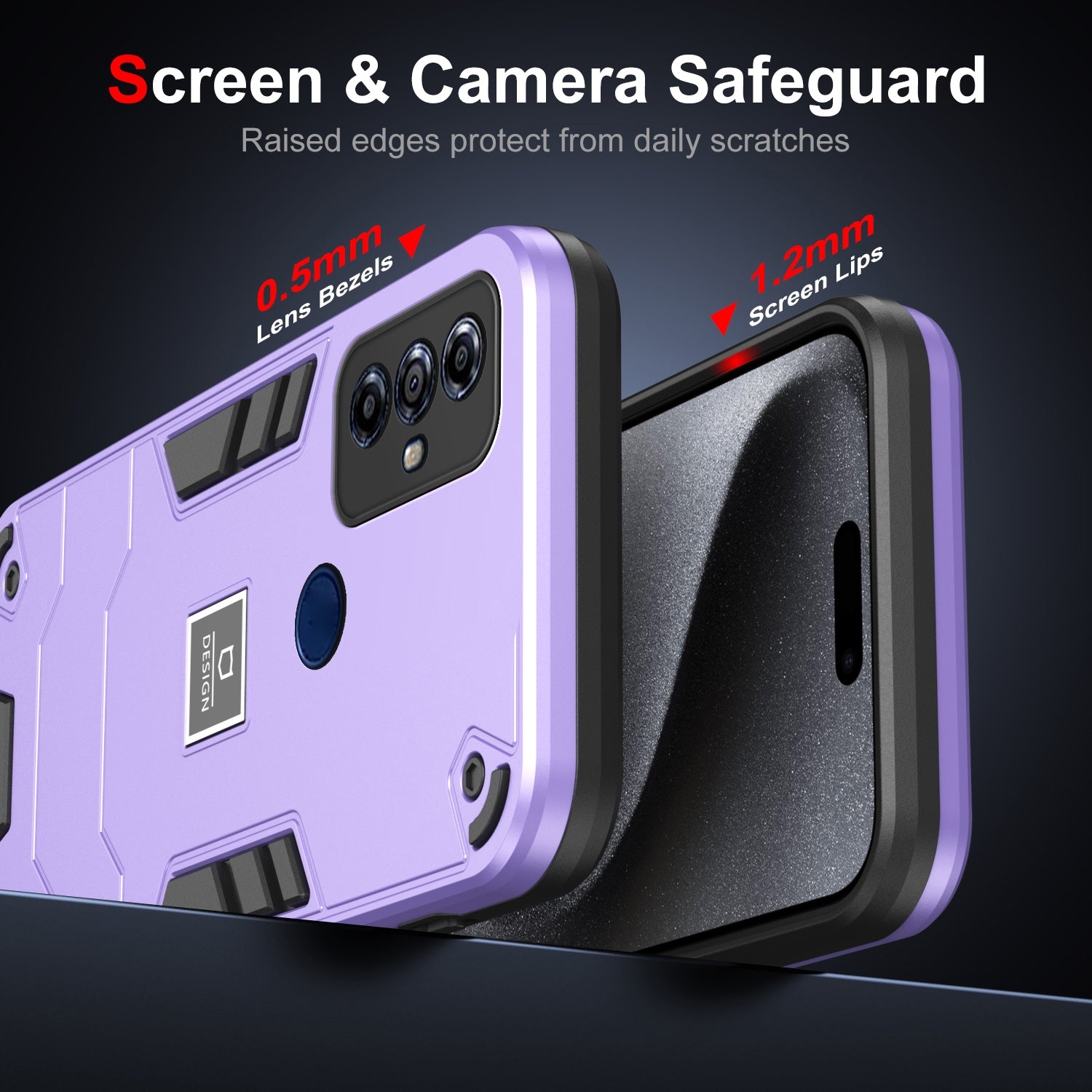 Motorola Moto G Play 2023 Shockproof Case - Durable TPU+PC Material, Lightweight, Anti-Fall and Anti-Bump Design, Fashionable Phone Protection-buycases.co.uk