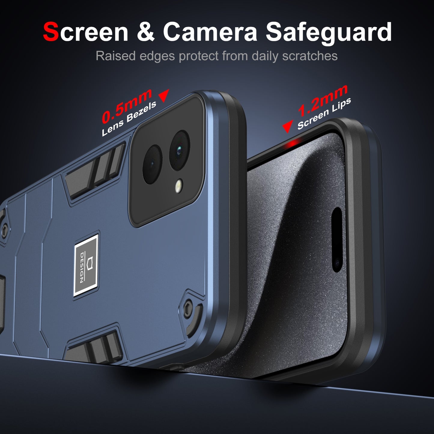 Motorola Moto G Power 2024 Shockproof Case - Durable TPU+PC Material, Lightweight, Anti-Fall and Anti-Bump Design, Fashionable Phone Protection-buycases.co.uk