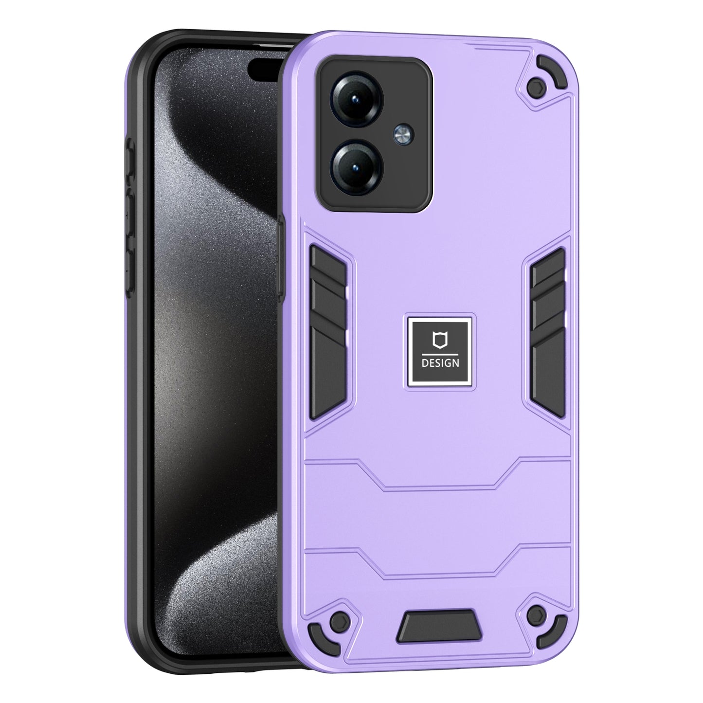 Motorola Moto G14 Shockproof Case - Durable TPU+PC Material, Lightweight, Anti-Fall and Anti-Bump Design, Fashionable Phone Protection-buycases.co.uk