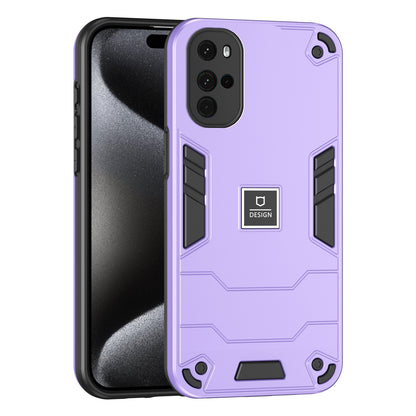 Motorola Moto G22 Shockproof Case - Durable TPU+PC Material, Lightweight, Anti-Fall and Anti-Bump Design, Fashionable Phone Protection-buycases.co.uk