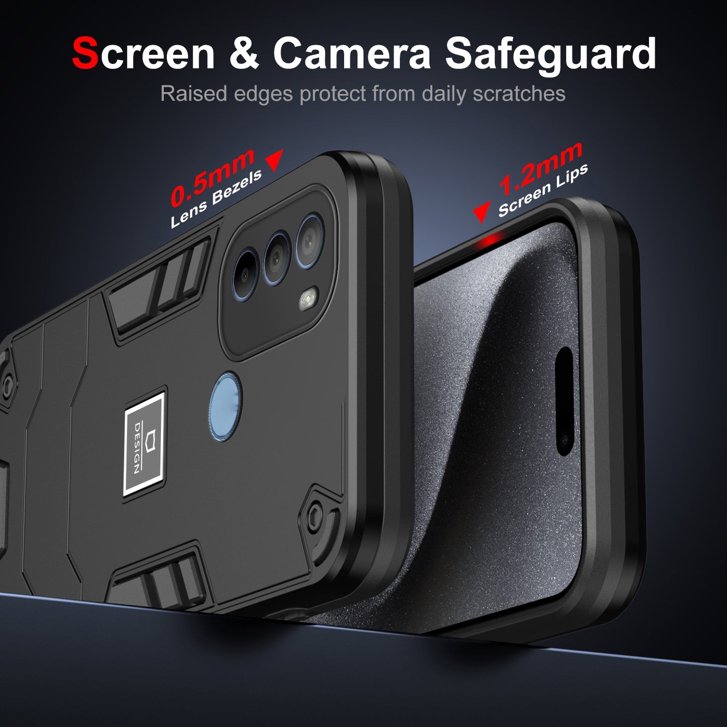 Motorola Moto G31 Shockproof Case - Durable TPU+PC Material, Lightweight, Anti-Fall and Anti-Bump Design, Fashionable Phone Protection-buycases.co.uk