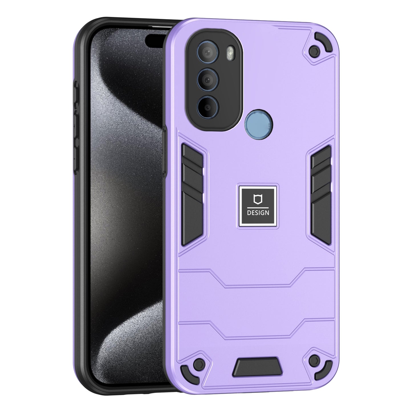 Motorola Moto G31 Shockproof Case - Durable TPU+PC Material, Lightweight, Anti-Fall and Anti-Bump Design, Fashionable Phone Protection-buycases.co.uk