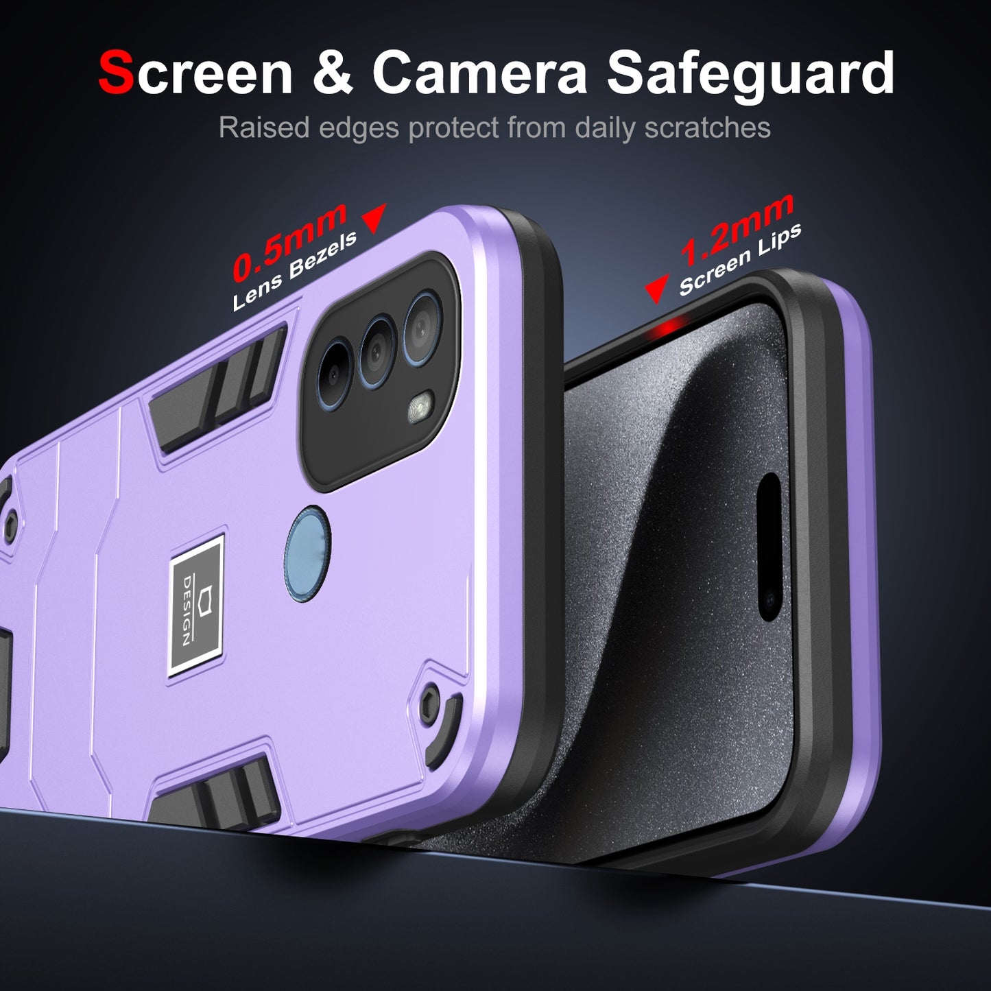 Motorola Moto G31 Shockproof Case - Durable TPU+PC Material, Lightweight, Anti-Fall and Anti-Bump Design, Fashionable Phone Protection-buycases.co.uk