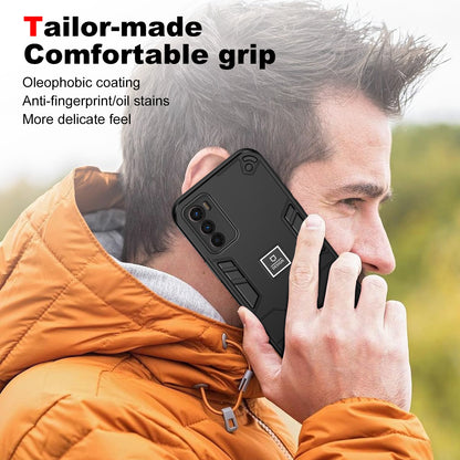 Motorola Moto G42 Shockproof Case - Durable TPU+PC Material, Lightweight, Anti-Fall and Anti-Bump Design, Fashionable Phone Protection-buycases.co.uk