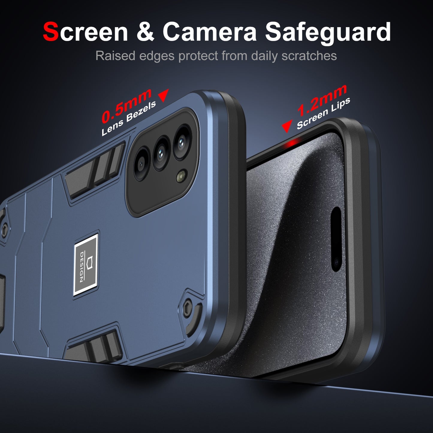 Motorola Moto G52 Shockproof Case - Durable TPU+PC Material, Lightweight, Anti-Fall and Anti-Bump Design, Fashionable Phone Protection-buycases.co.uk