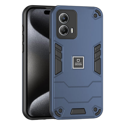 Motorola Moto G53 Shockproof Case - Durable TPU+PC Material, Lightweight, Anti-Fall and Anti-Bump Design, Fashionable Phone Protection-buycases.co.uk
